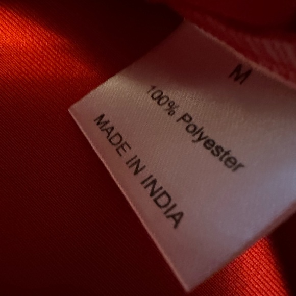 Love & Lazy days medium red women’s top with 13 on it. - Picture 2 of 13